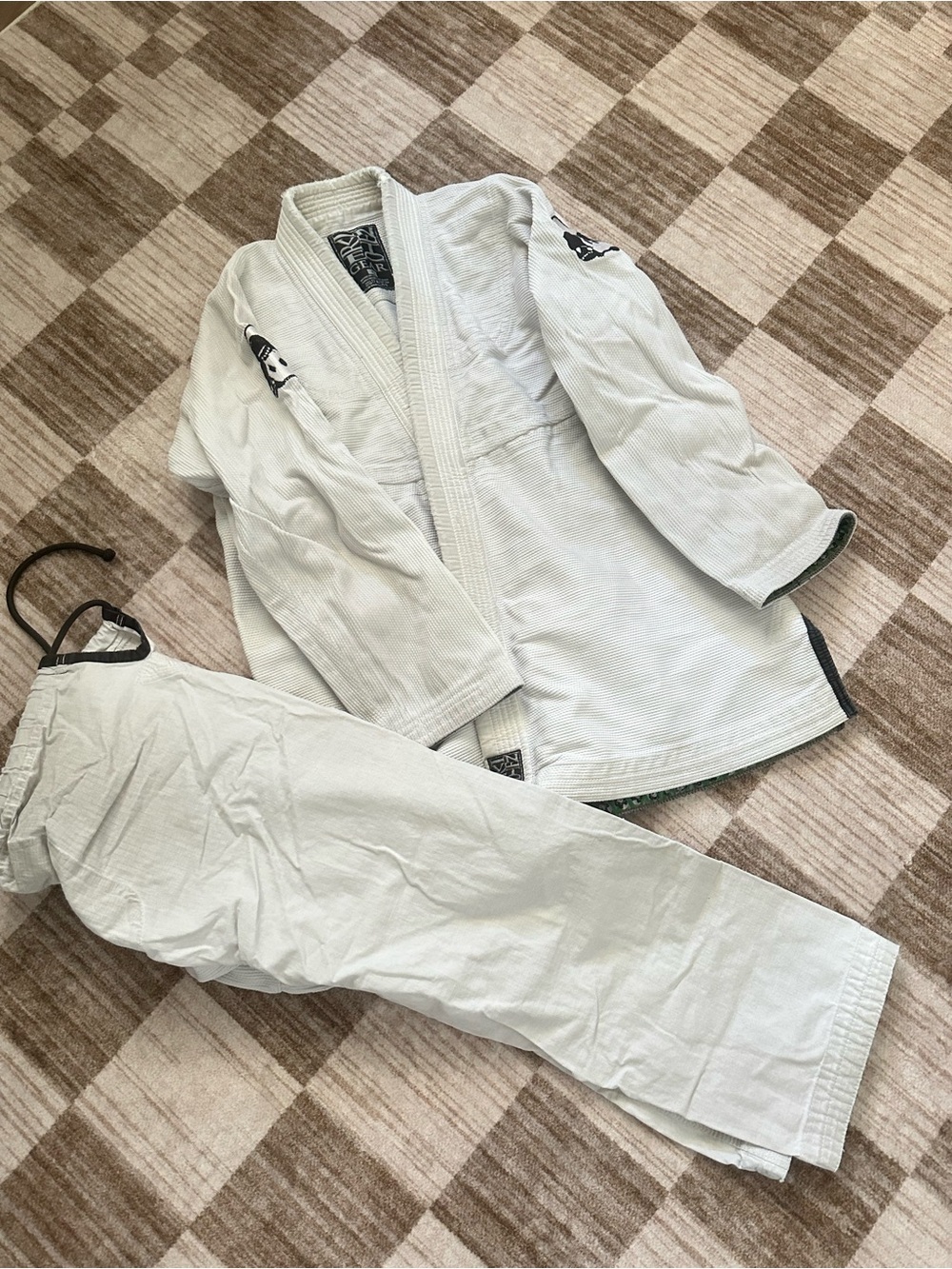 Inverted Gear white Jiu-Jitsu Gi Pants